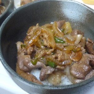 簡単☆スタミナ豚丼